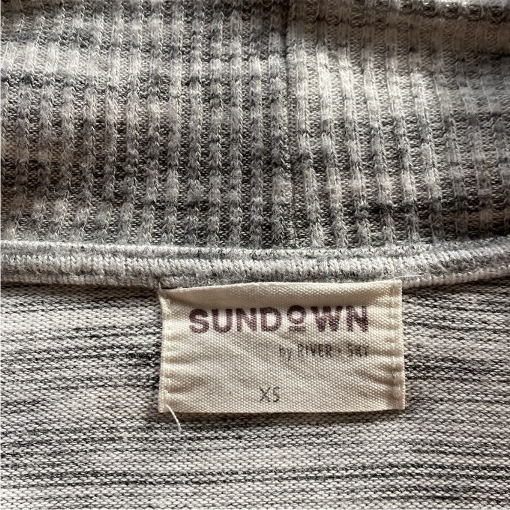River + Sky Sundown Midi Duster / Cardigan Sweater Heather Gray XS Small - Picture 3 of 7